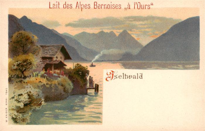 13898728 Iseltwald BE Lait des Alpes Bernoises a l'Ours