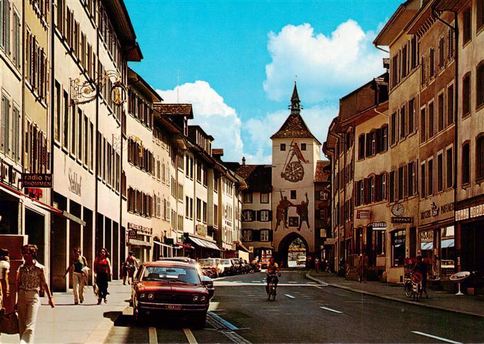 13901550 Liestal BL Rathausstrasse avec Obertor