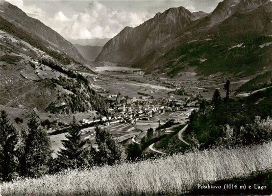 13901631 Poschiavo GR Panorama e Lago