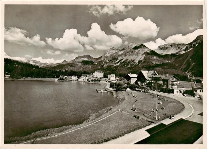 13901661 Arosa GR Obersee mit Furkahoerner Arosa GR