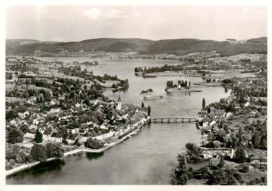 13901966 Stein Rhein SH Panorama mit Untersee