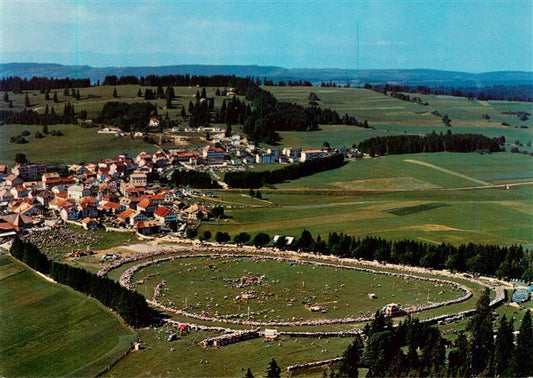 13901981 Saignelegier Saingnelegier JU Marché-Concours national de chevaux vue a