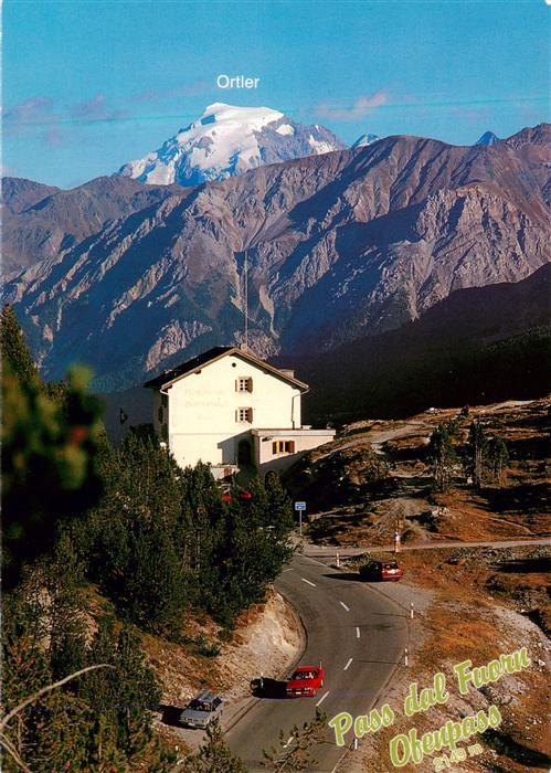 13901994 Ofenpass Ofenbergpasshoehe 2155m Zernez GR Ofenpasshoehe Berghotel Sues