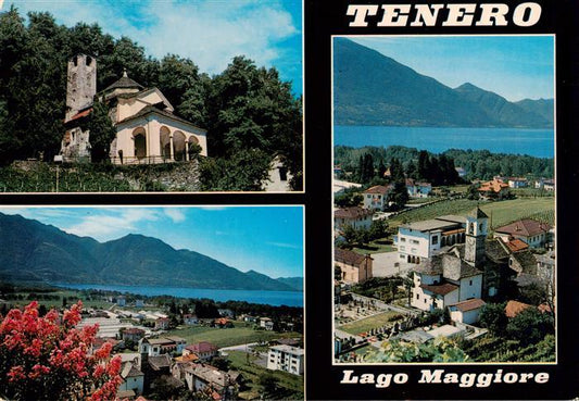 13904365 Tenero_Lago_Maggiore_TI Kirche Panorama Fliegeraufnahme