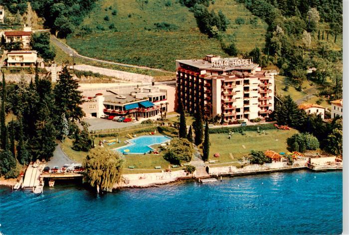 13904905 Bissone_Lago_di_Lugano_TI Ring Hotel Lago di Lugano Fliegeraufnahme