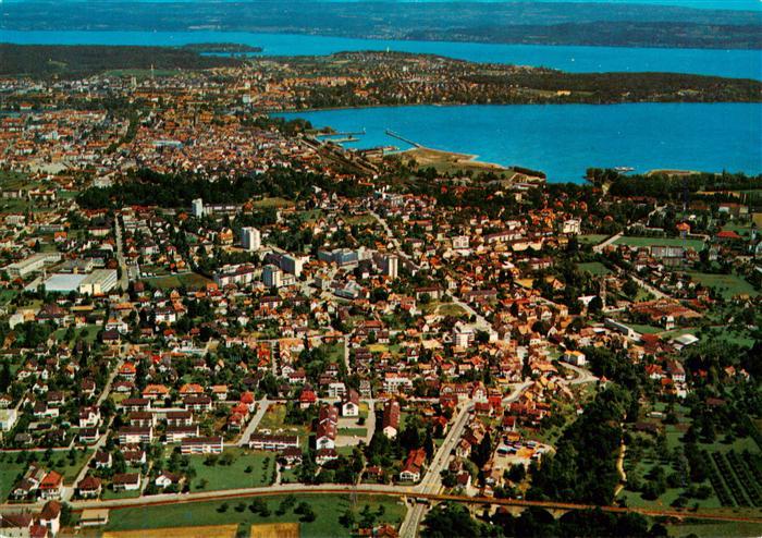 13905737 Kreuzlingen_TG Fliegeraufnahme mit Bodensee und ueberlingersee