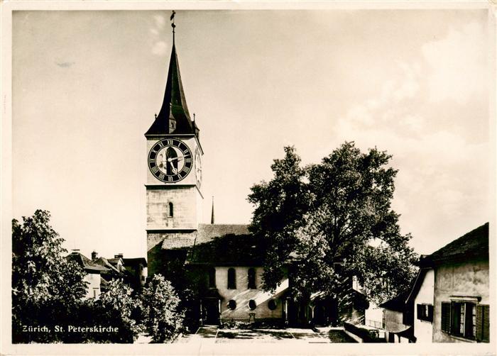 13908648 Zurich__ZH Église Saint-Pierre