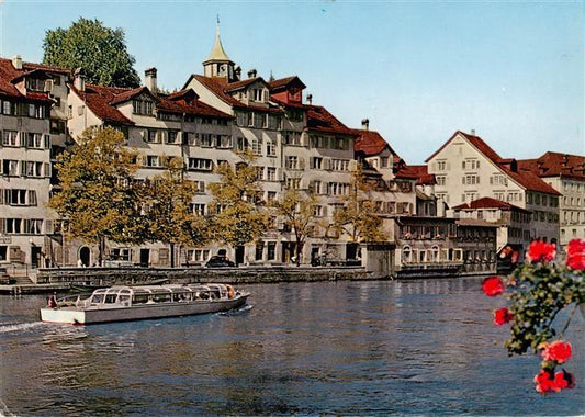 13909693 Zurich__ZH Sur le Limmat Schipfe