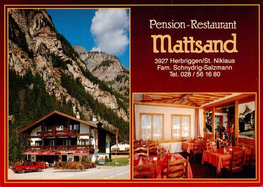 13912582 Herbriggen Pension Restaurant Mattsand chambre