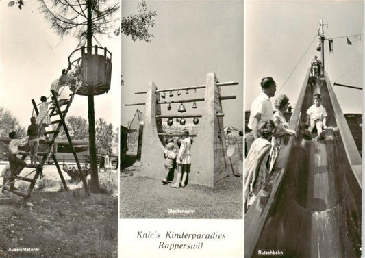 13913339 Rapperswil_BE Knie's Kinderparadies Aussichtsturm Rutschbahn