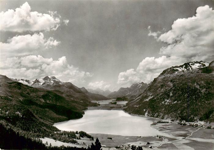 13915125 Silvaplana_GR avec le lac de Sils en Haute-Engadine