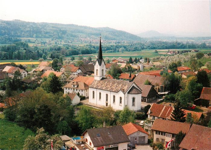 13918089 Stetten_AG Kirche St Vinzenz und Unterdorf