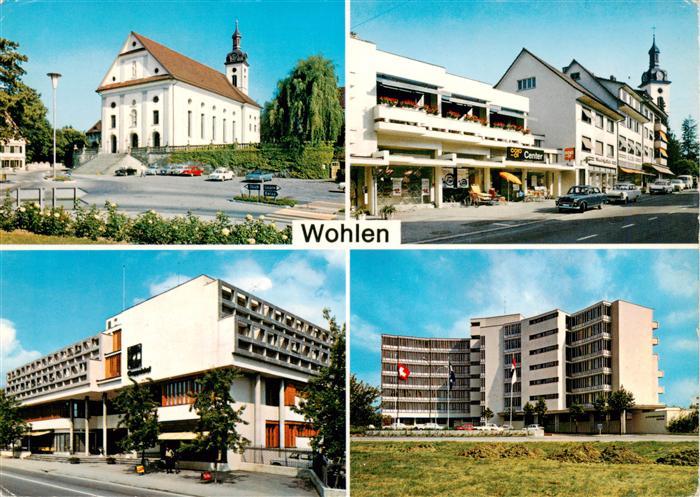 13918340 Wohlen__AG Kirche Ortspartien