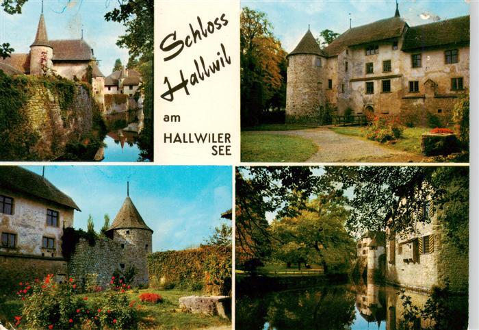 13918342 Hallwil_Hallwyl_AG Château de Hallwil au bord du lac de Hallwil