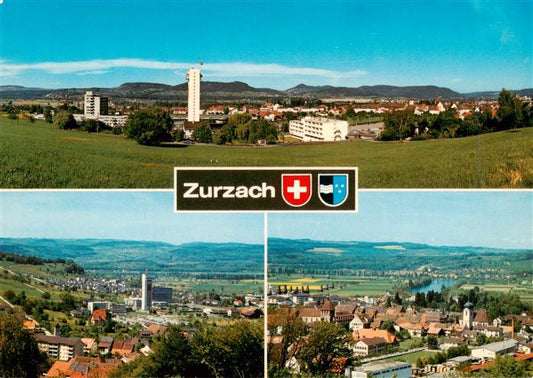 13918357 Zurzach Panorama Teilansichten