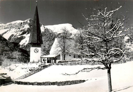 13918041 Wengen__BE Protestantische Kirche