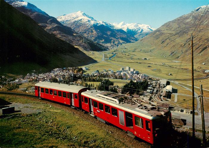 13918314 Andermatt_UR avec Furka Oberalp Bahn