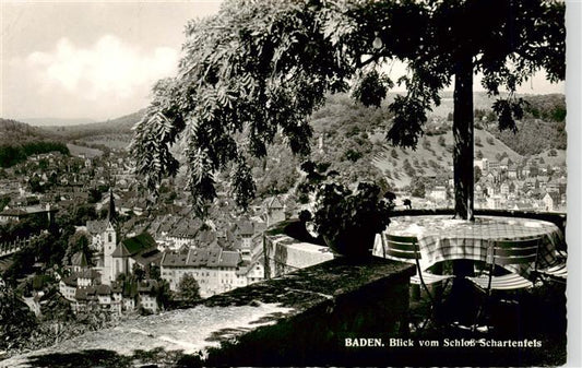 13918929 Baden__AG Vue depuis le château de Schartenfels