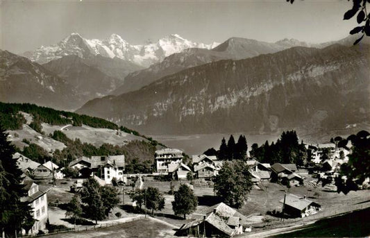 13918610 Beatenberg_Thunersee_BE mit Eiger Moench Jungfrau Sulegg Lobhorn