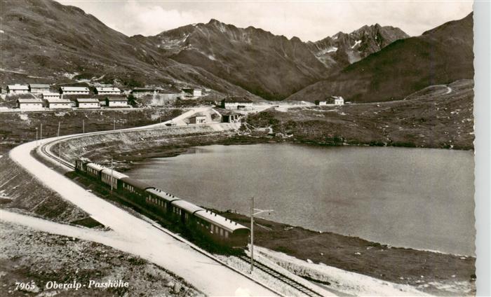 13919548 Oberalppass_2762m_GR Hauteur du col avec Oberalpbahn