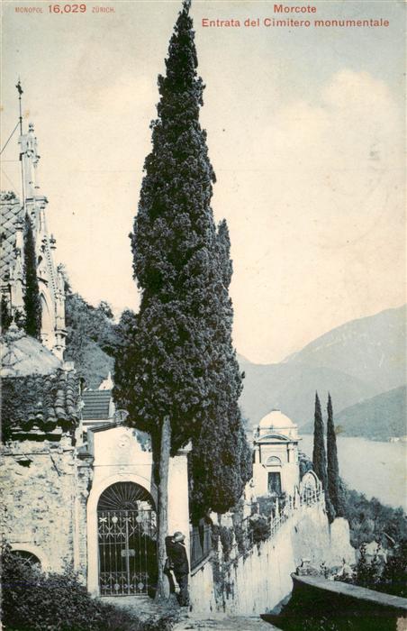 13919568 Morcote_Lago_di_Lugano_TI Entrée du cimetière monumental