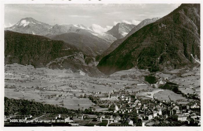 13919911 Brigue_Brig_VS Vue sur le Simplon