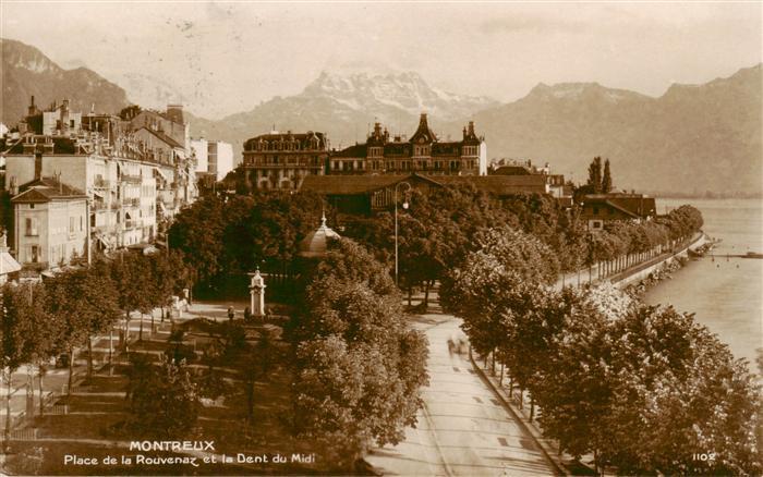 13919913 Montreux__VD Place de la Rouvernac et de la Dent du Midi