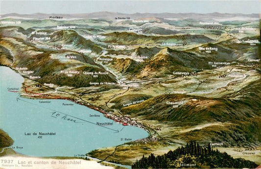 13919935 Neuchâtel_NE Lac et canton de Neuchâtel