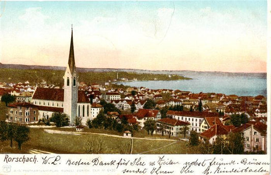 13919706 Rorschach_Bodensee_SG Panorama avec église