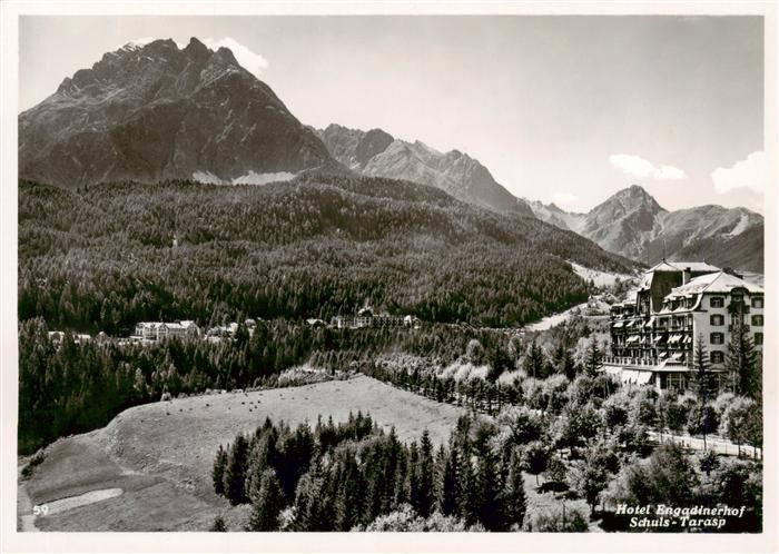 13919821 Schuls_Scuol_GR Hôtel Engadinerhof Photo aérienne