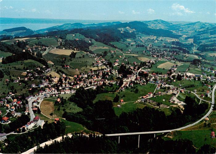 13920061 Teufen_AR Photo aérienne du pont de Leuenbach et du lac de Constance