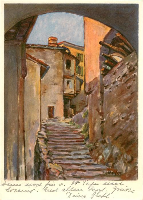 13920443 Gandria_Lago_di_Lugano Dorfgasse