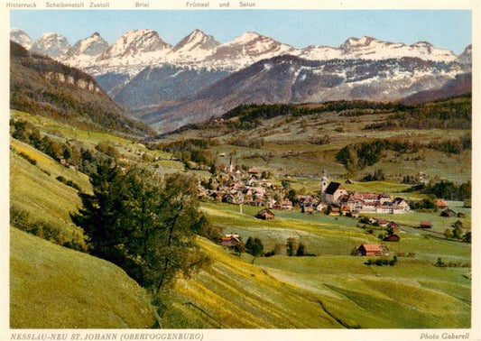 13920450 Neu_St_Johann_Nesslau_SG Panorama Obertoggenburg