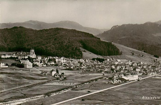 13920583 Einsiedeln__SZ Panorama Feldpost