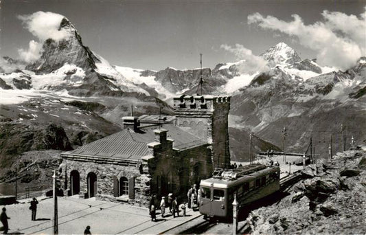 13920649 Zermatt_VS Station Gornergrat mit Matterhorn Dent Blanche