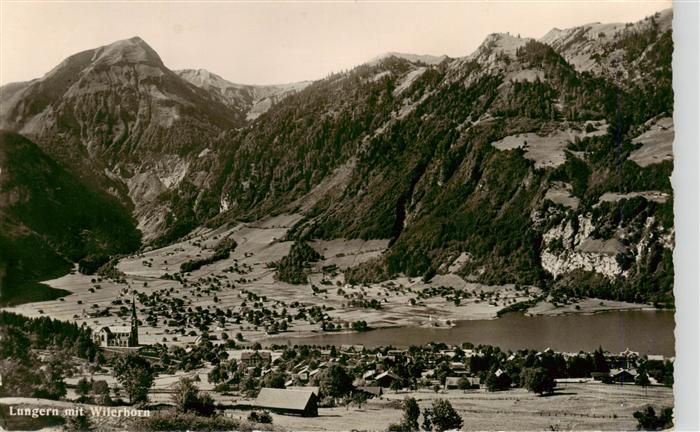 13920709 Lungern_OW Panorama Blick gegen Wilerhorn