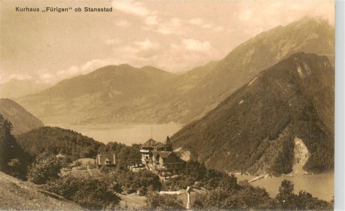 13920735 Stansstad Panorama Kurhaus Fuerigen Alpen