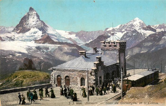 13926501 Zermatt_VS Gare du Gornergrat et le Cervin