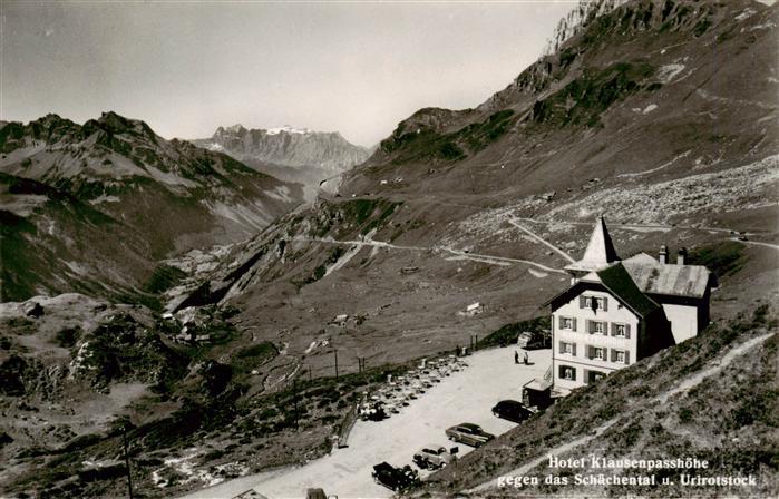 13926551 Klausenpasshoehe Hôtel Klausenpasshoehe avec Schaechental et Urirotstoc