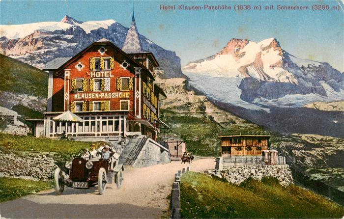 13931173 Klausenpasshoehe Hôtel Klausen Passhoehe avec Scheerhorn