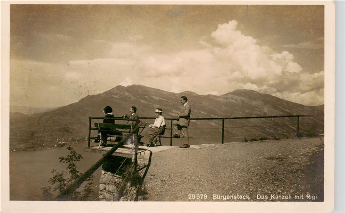 13931176 Buergenstock_Vierwaldstaettersee_NW Le Kaenzeli avec le Rigi