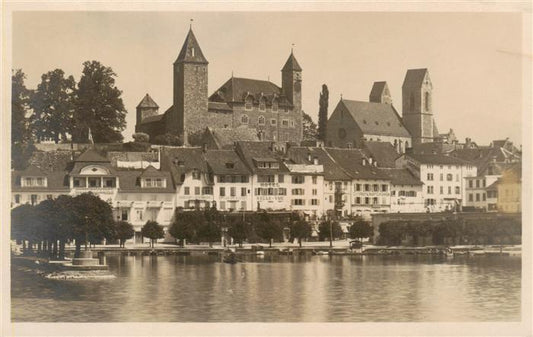 13931477 Rapperswil_BE Ansicht vom Zuerichsee aus