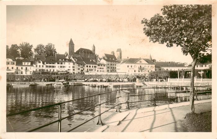 13931480 Rapperswil_-Jona_Rapperswyl_Zuerichsee_SG Uferpromenade am Zuerichsee