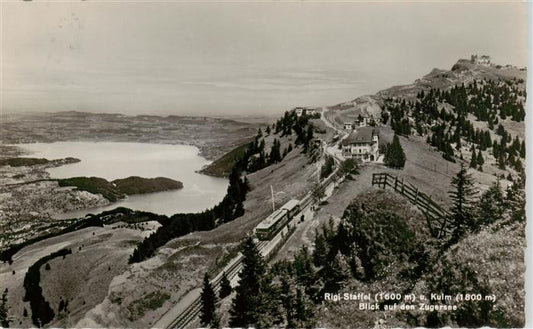 13931818 Rigi_Staffel und Kulm Panorama Blick auf den Zugersee