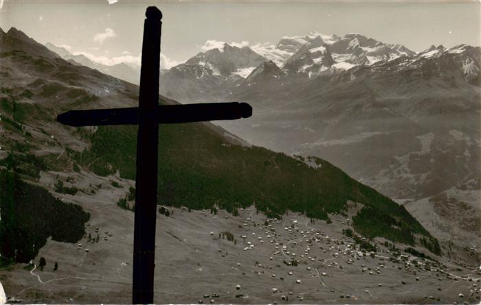 13931838 Verbier_VS Panorama Plateau et les Combins Croix Alpes