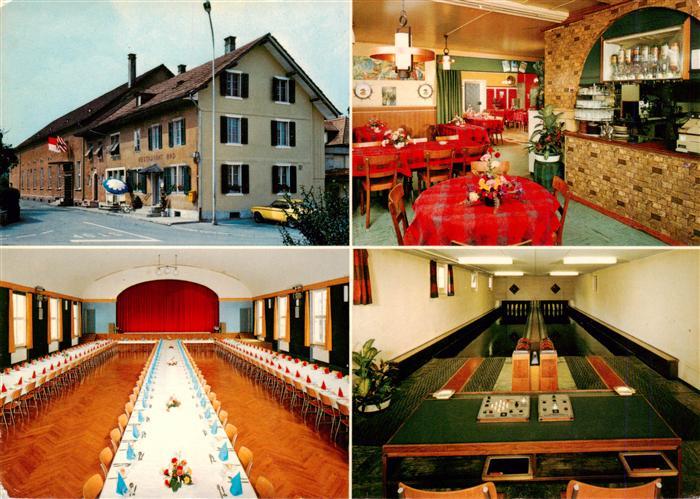 73936278 Derendingen Wasseramt SO Restaurant Saalbau Bad Gastraum Theatersaal Ke