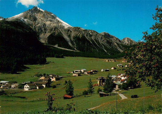 13944688 Tschierv_Tschierf_GR Muenstertal mit Piz d’Aint und Ofenpass