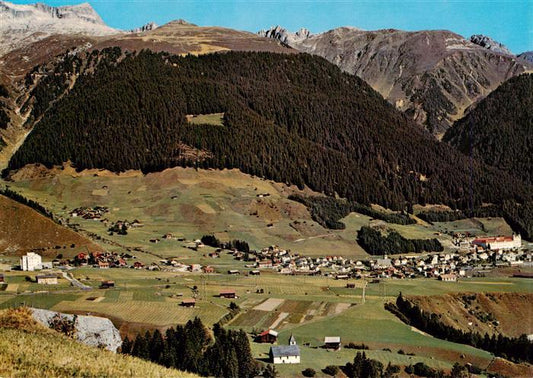 13944749 Disentis_GR Blick von Mompe Medel