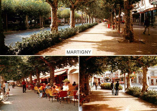 13944929 Martigny__Martinaco_VS Place Centrale et ses platanes