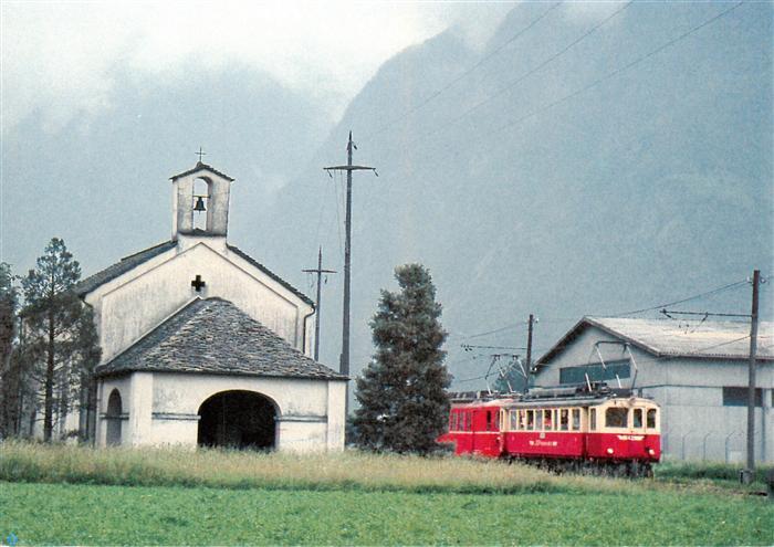 13945454 Train ferroviaire San_Vitore_GR Motrice AB 4/4 42